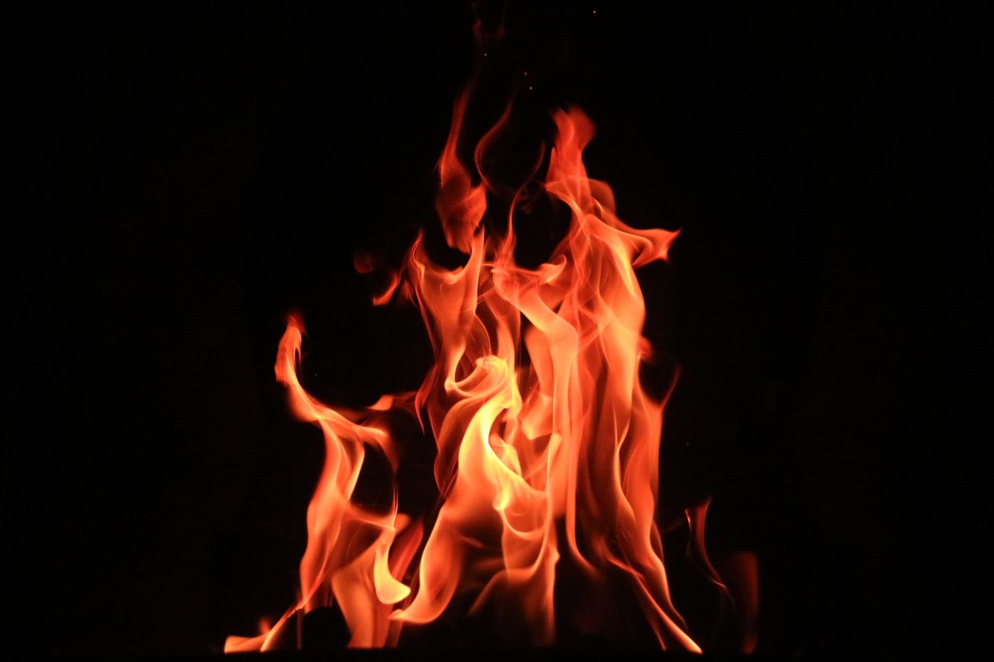 What State Of Matter Is Fire?. Look back to literally anywhere in