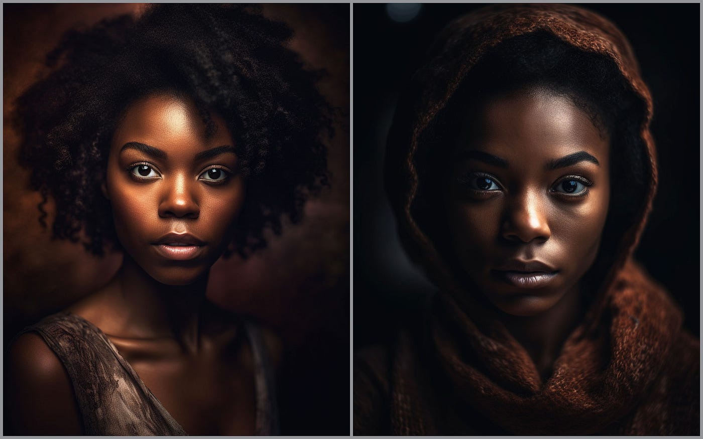 アート・デザイン・音楽 Portraits : 16 Photographers edited Creating Stunning Portraits with Midjourney & ChatGPT | by Kate