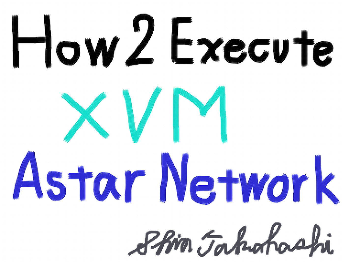 How to execute XVM. Introduction | by Realtakahashi Work | The Astar  Bulletin | TAB