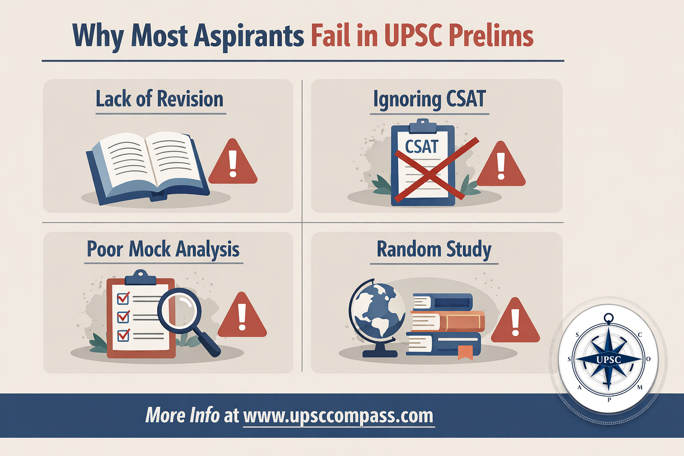Why Most Aspirants Fail in UPSC Prelims (And How You Can Avoid It)