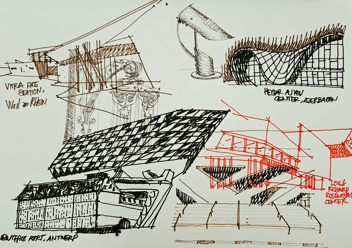 Reflection from Hadid Architecture