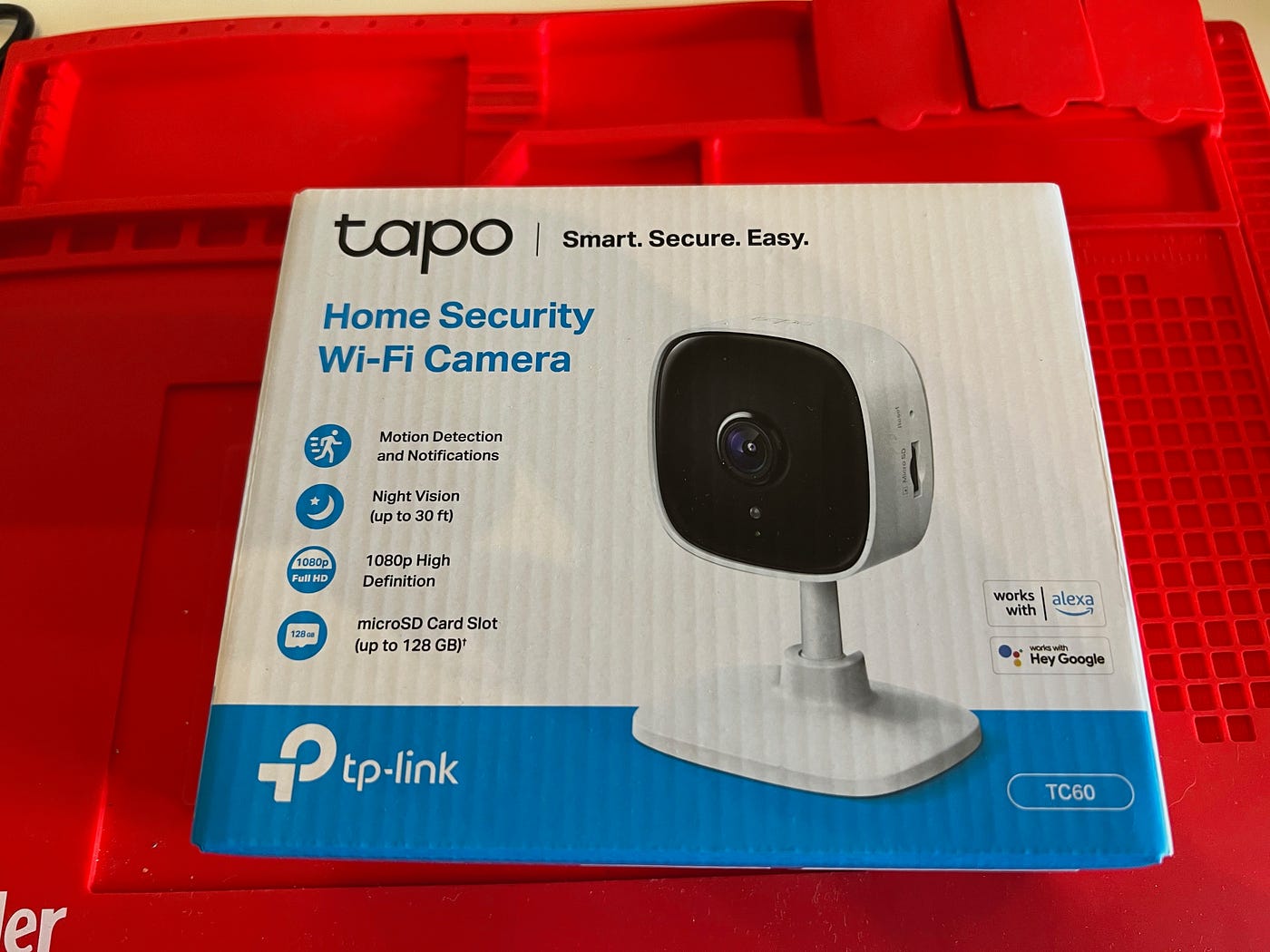 TP-Link Tapo Caméra Surveillance WiFi, Tapo camera IP 1080P avec