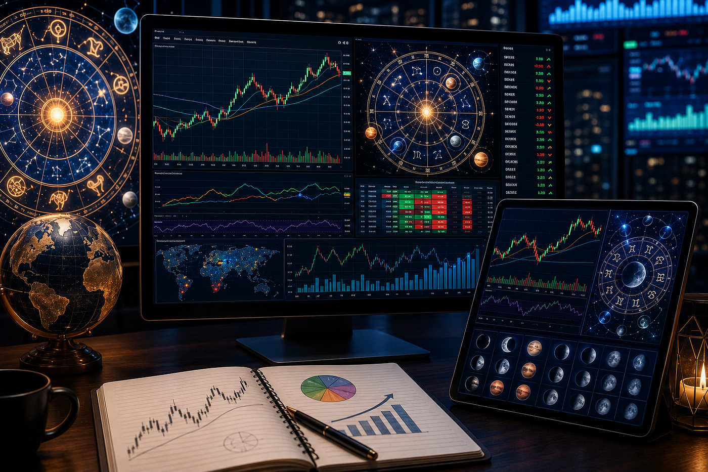 How the Financial Astrology Terminal Helps Traders Combine Charts, Data, and Timing Cycles