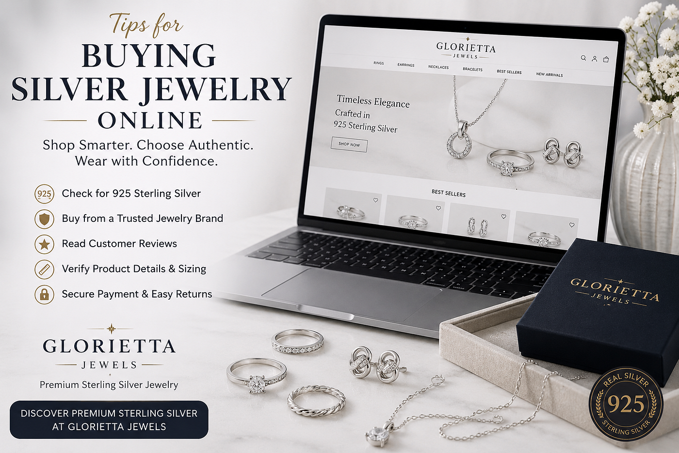 How to Buy Silver Jewelry Online: Expert Tips for Choosing the Perfect Piece