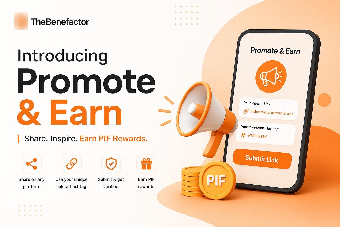 Introducing Promote & Earn: Get Rewarded for Helping Grow TheBenefactor.Net