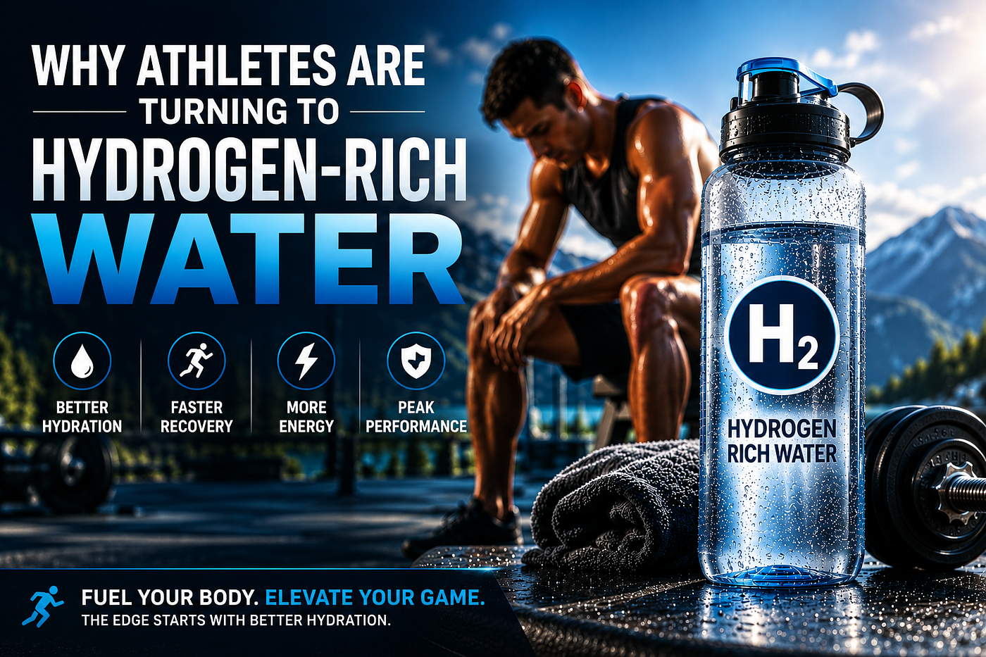 Why Athletes Are Turning to Hydrogen-Rich Water