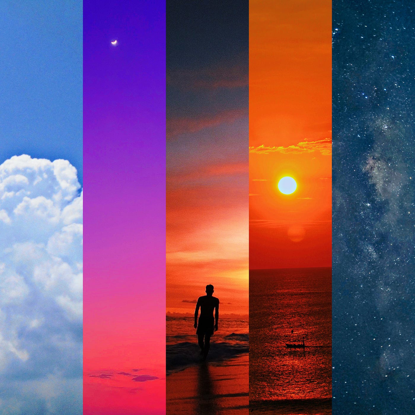 aku, langit, & laut / ragam foto langit hasil tangkapan pribadi