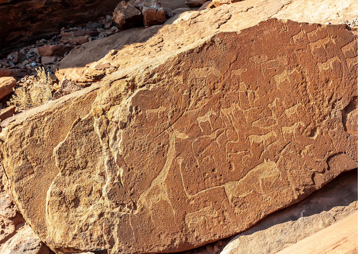 17+ African Cave Art Runner