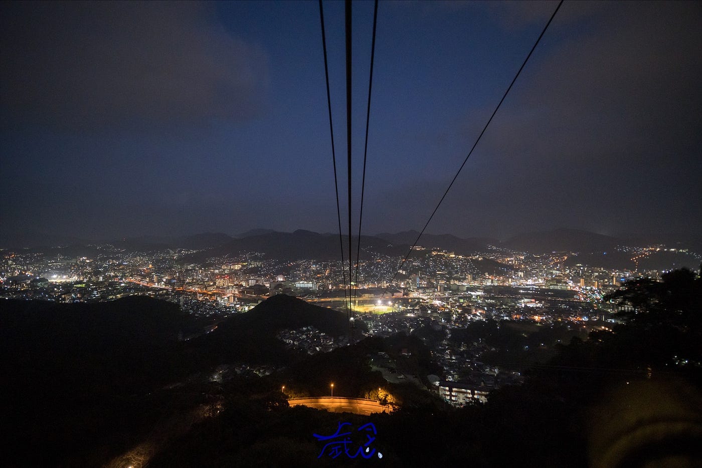 福岡市景/東京夜景/高雄市景/長崎夜景