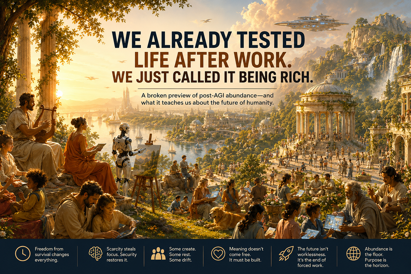 We Already Tested Life After Work. We Just Called It Being Rich.