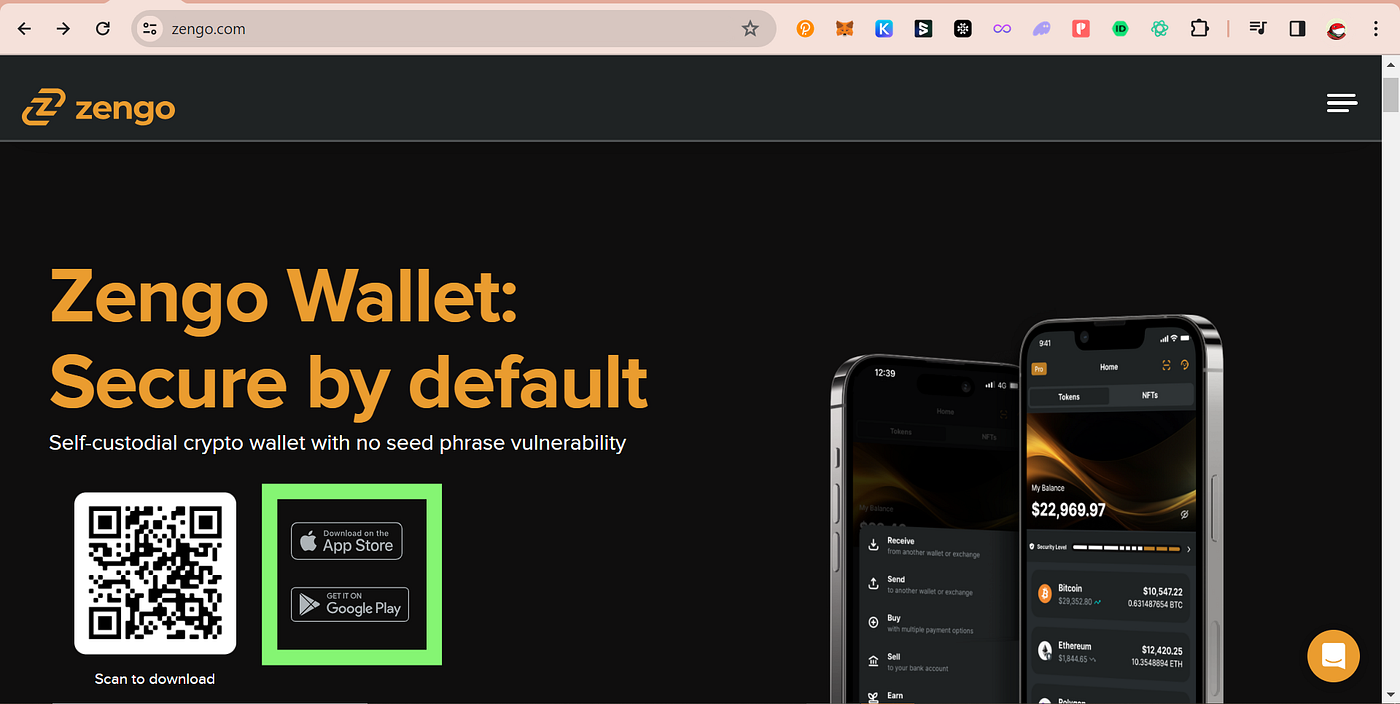 Zengo Wallet — The №1 Self-custodial wallet with no seed phrase  vulnerability(A deep dive) | by Igeorge | Medium