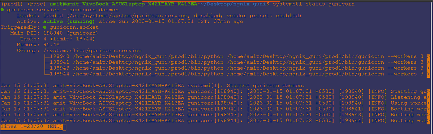 Setting up Django with Nginx, Gunicorn on Ubuntu 20.04 | by