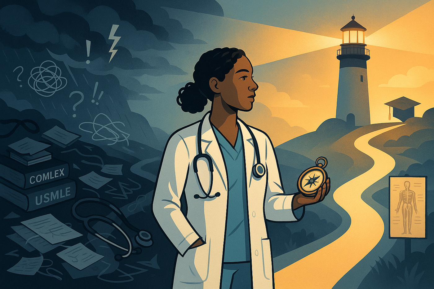 Navigating the Boards: A Student-Centered Guide to COMLEX & USMLE Prep