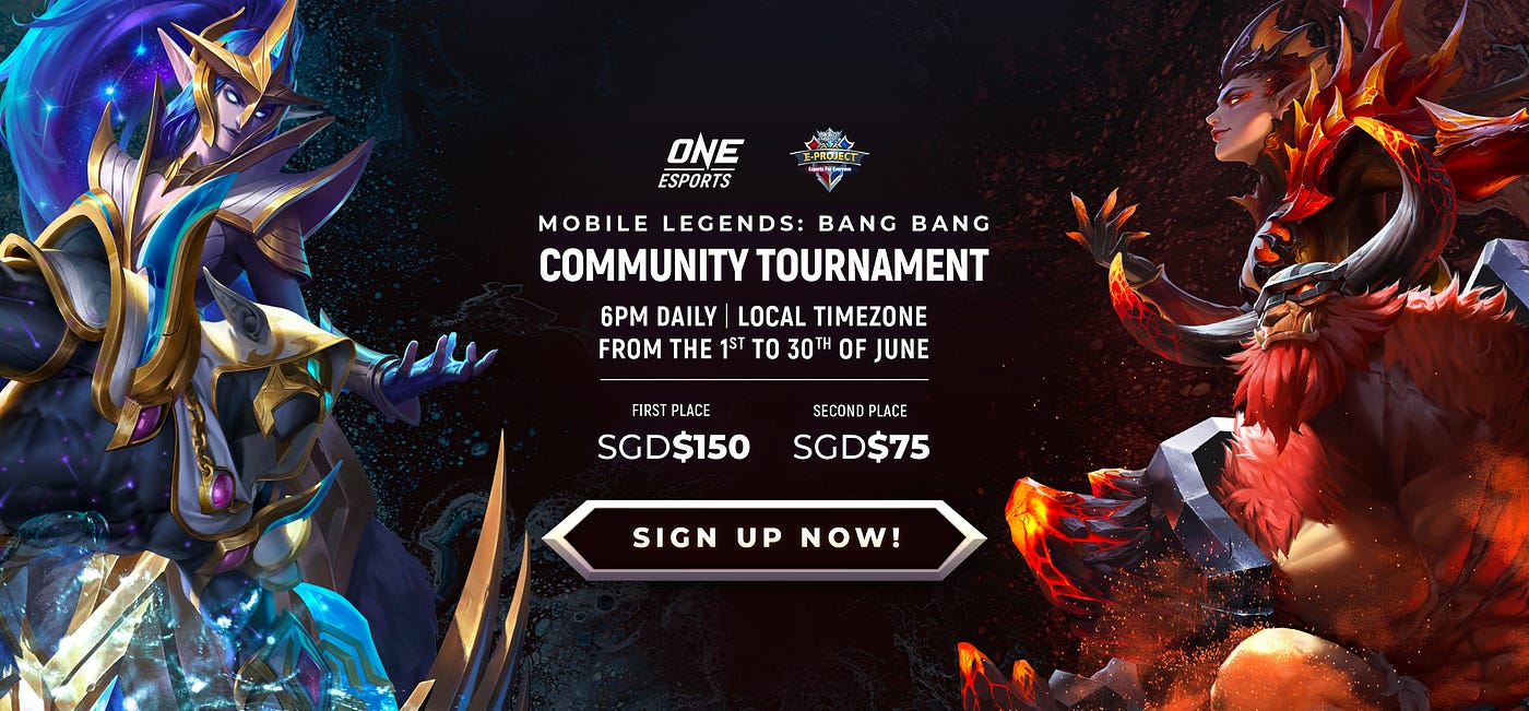 The ONE Esports Mobile Legends Bang Bang Community Tournaments are BACK! by Battlefy Medium