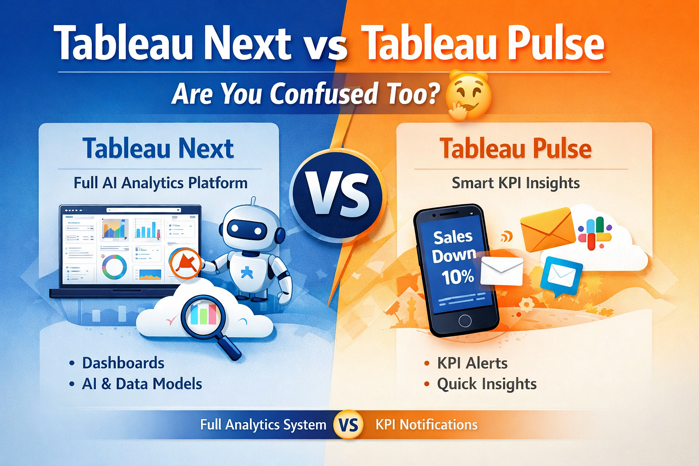 Tableau Next vs Tableau Pulse — Are you confused too? 🤔