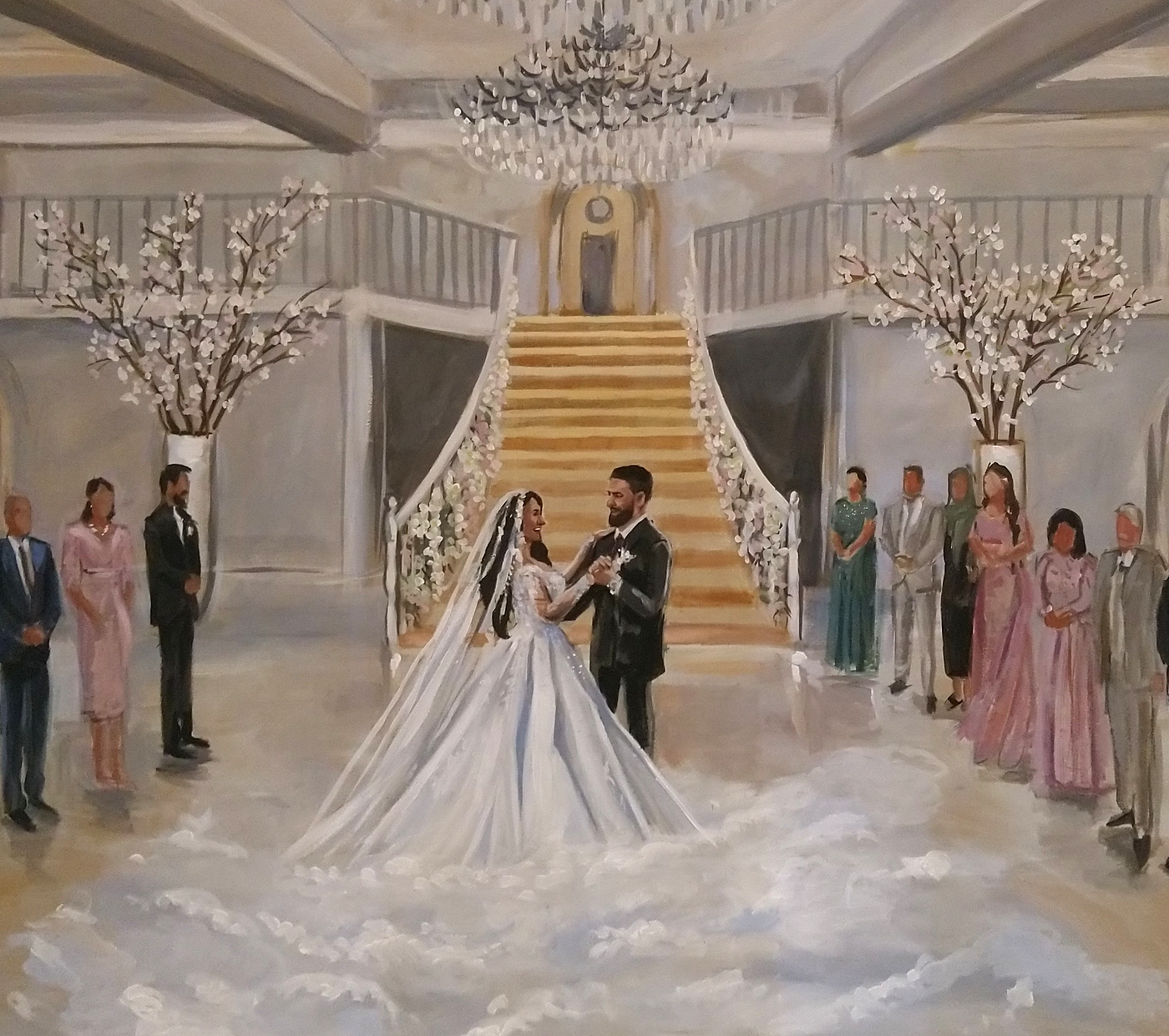 FAQ about live wedding painting. This one's for all the nearlyweds out… |  by Renée / neetje | Medium