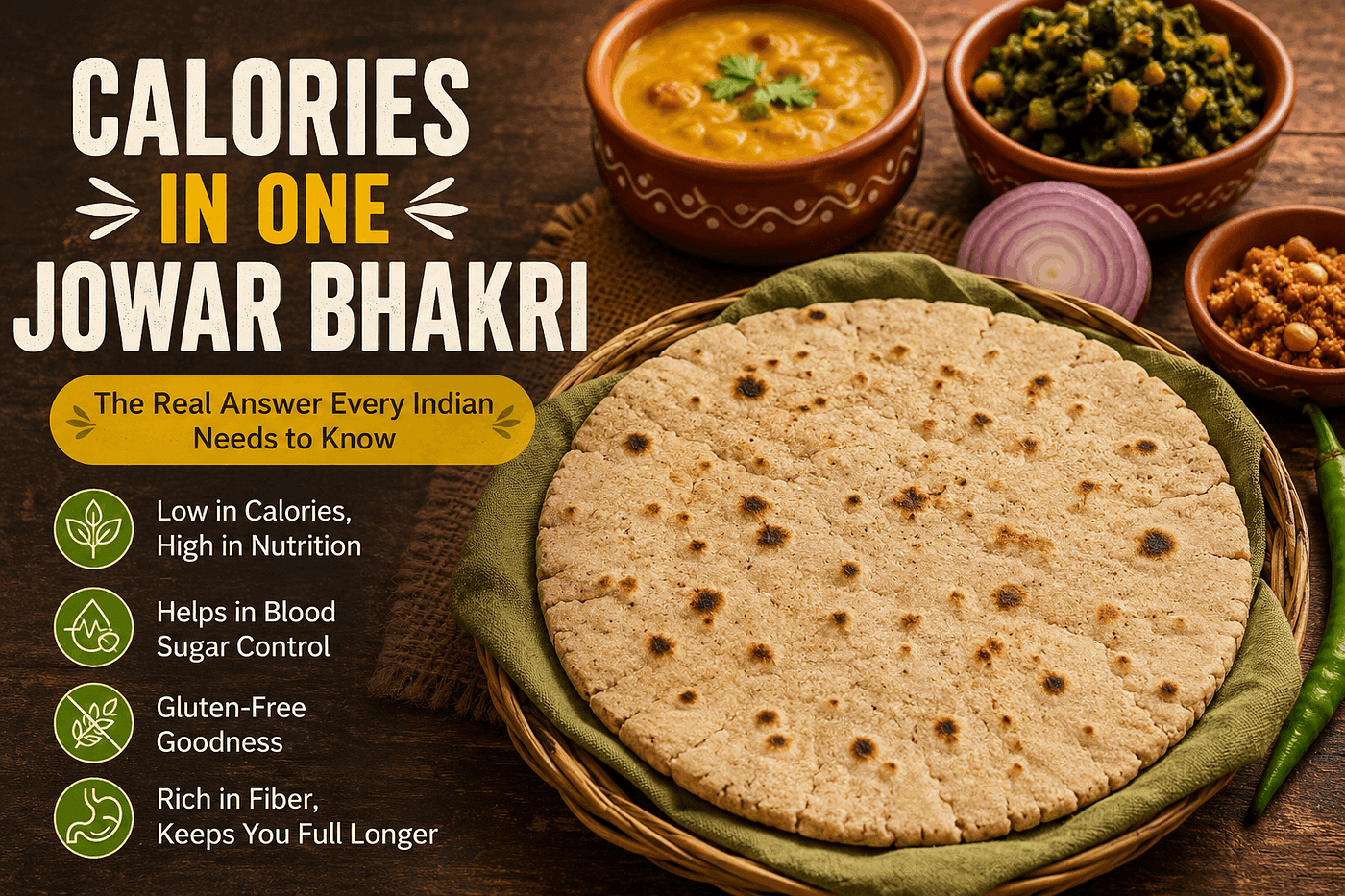 Calories in One Jowar Bhakri: The Real Answer Every Indian Needs to Know