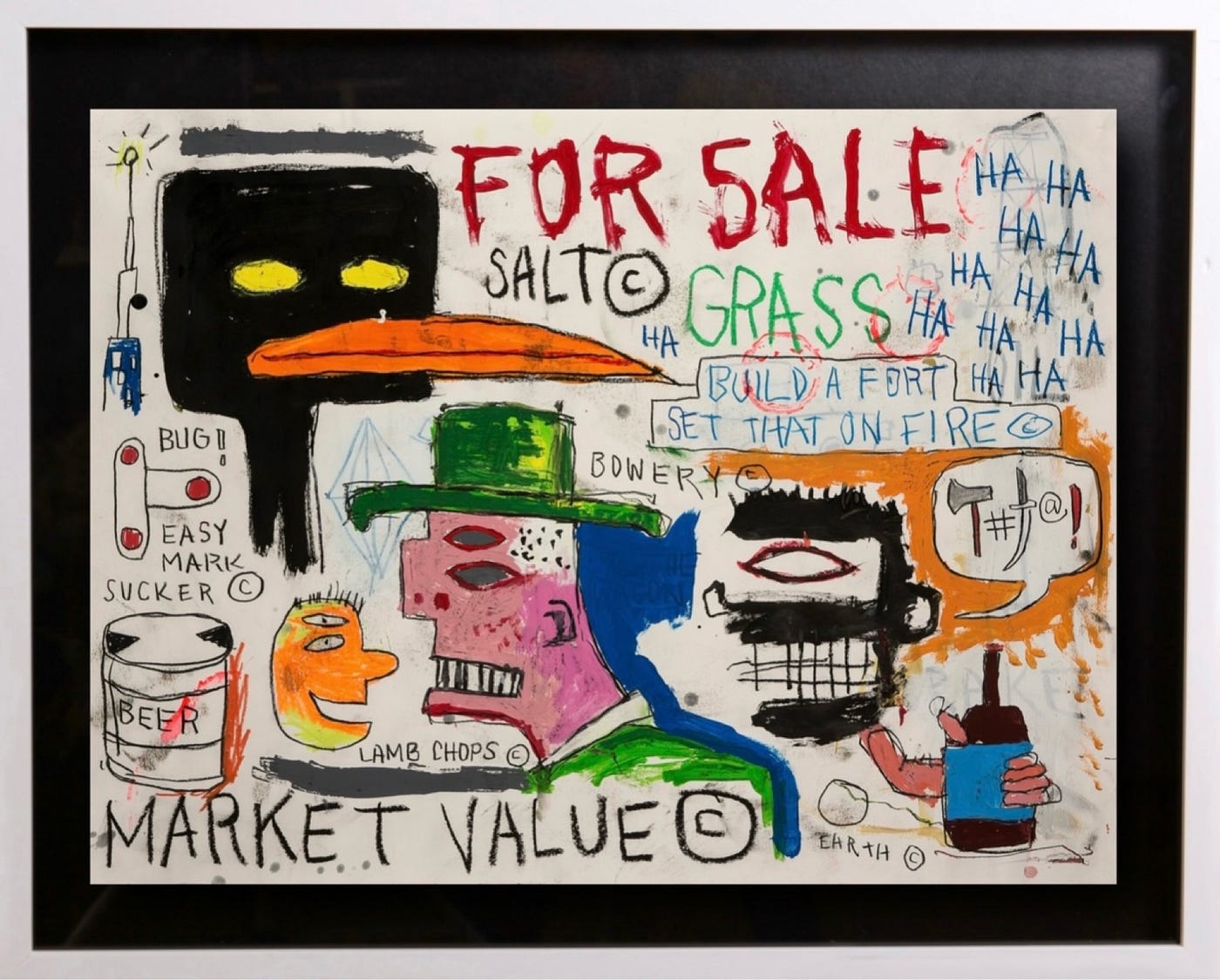 Jean-Michel Basquiat 95 Masterworks Collection: For Sale | by SAMO