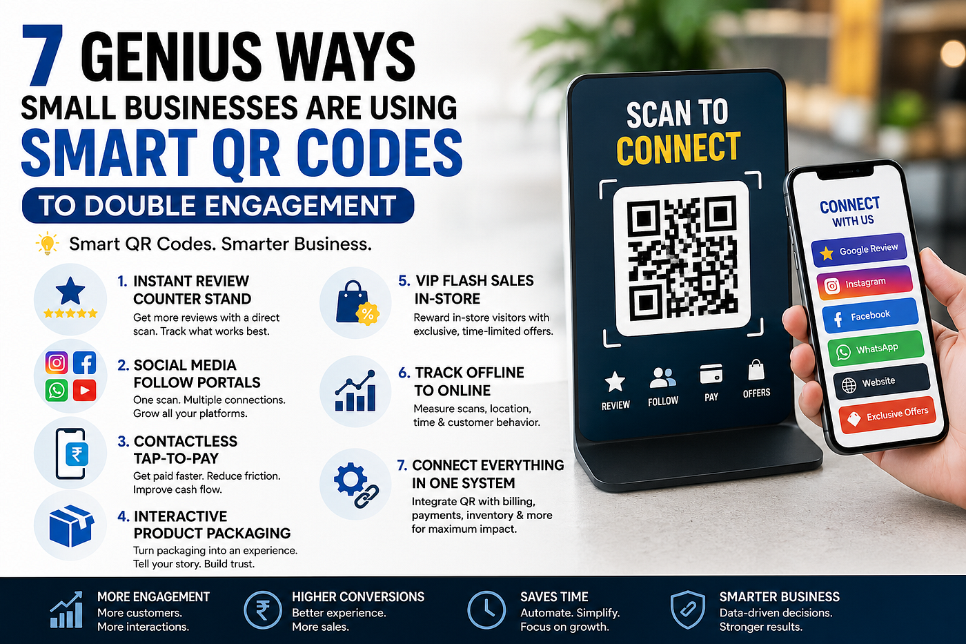 7 Genius Ways Small Businesses Are Using Smart QR Codes to Double Engagement