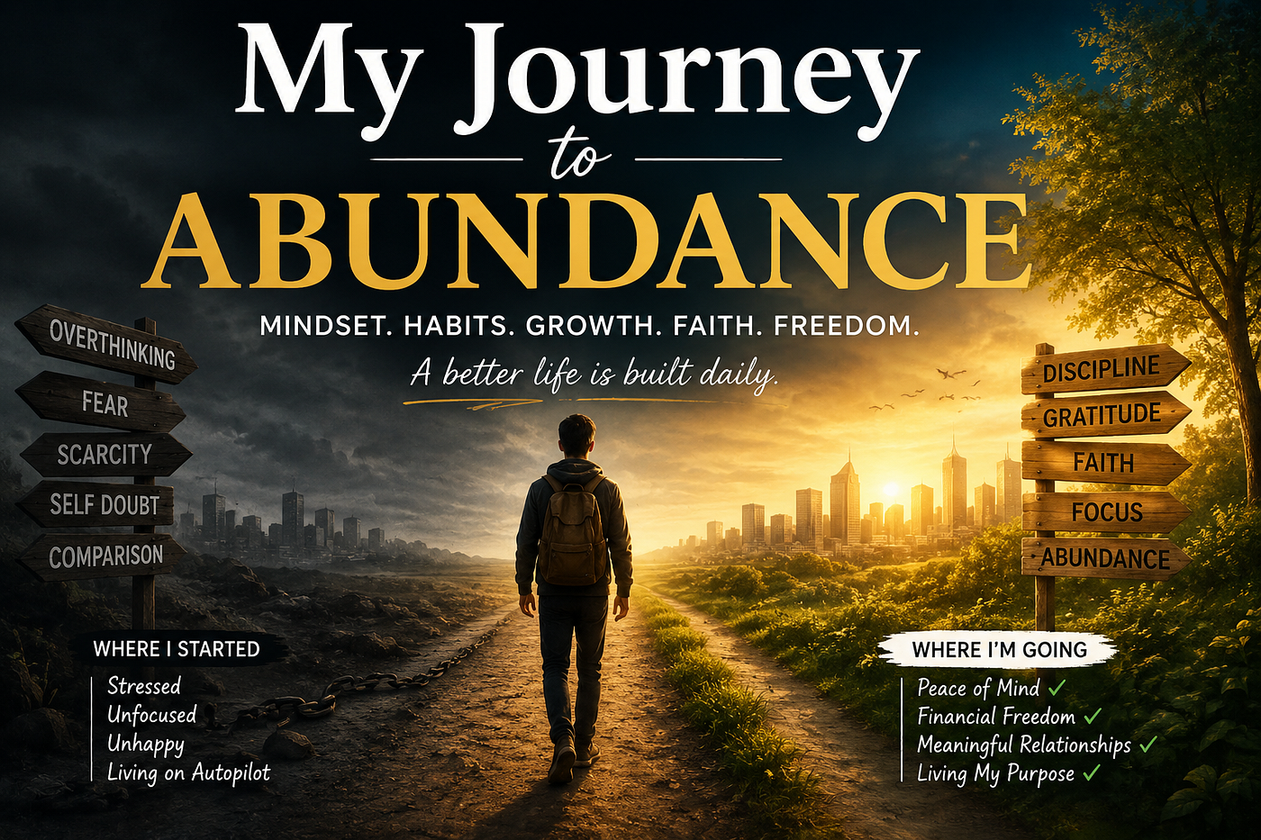 How I Escaped Scarcity And Learned The True Meaning Of Abundance.