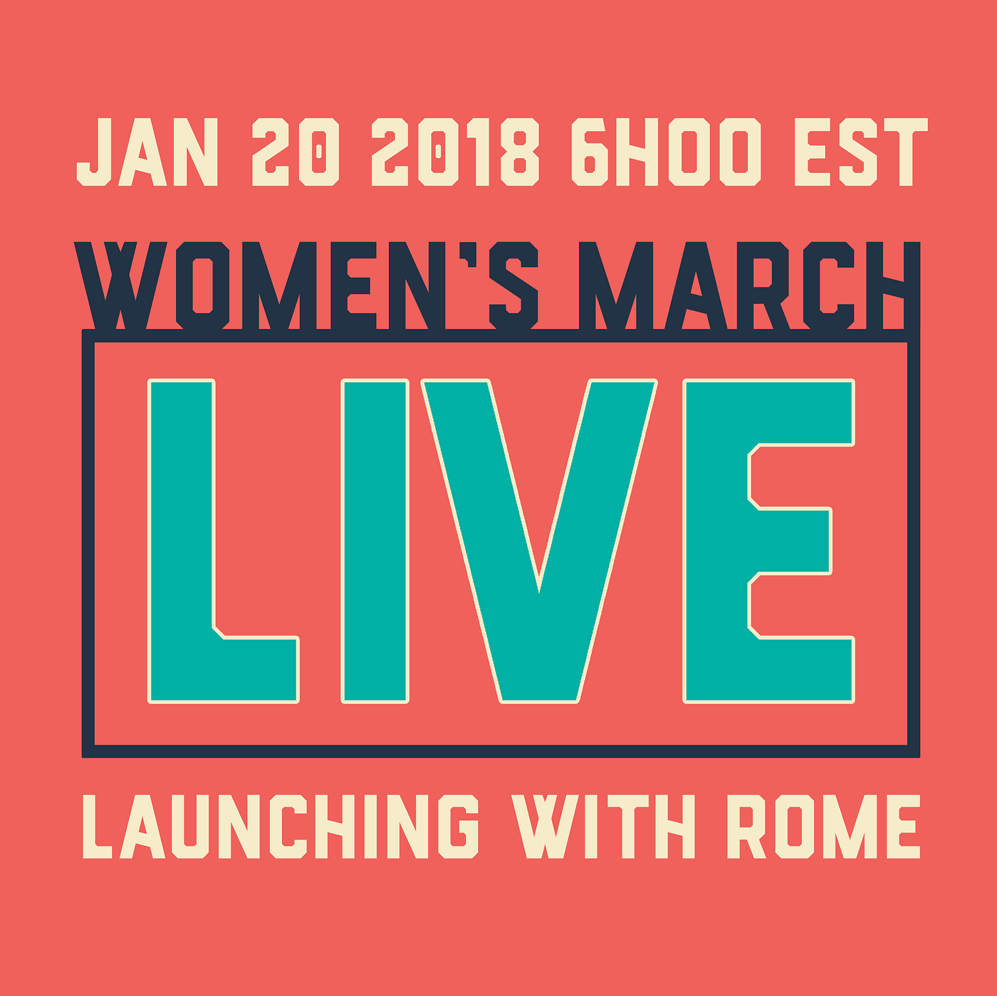 LIVESTREAM — Starts in Rome with Asia Argento! by Womens March Global Womens March Global Medium photo