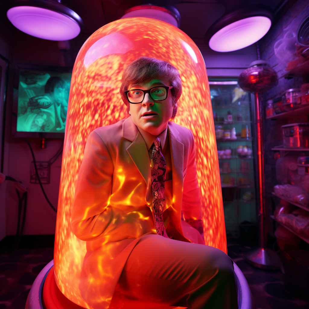 Austin powers lava lamp deals