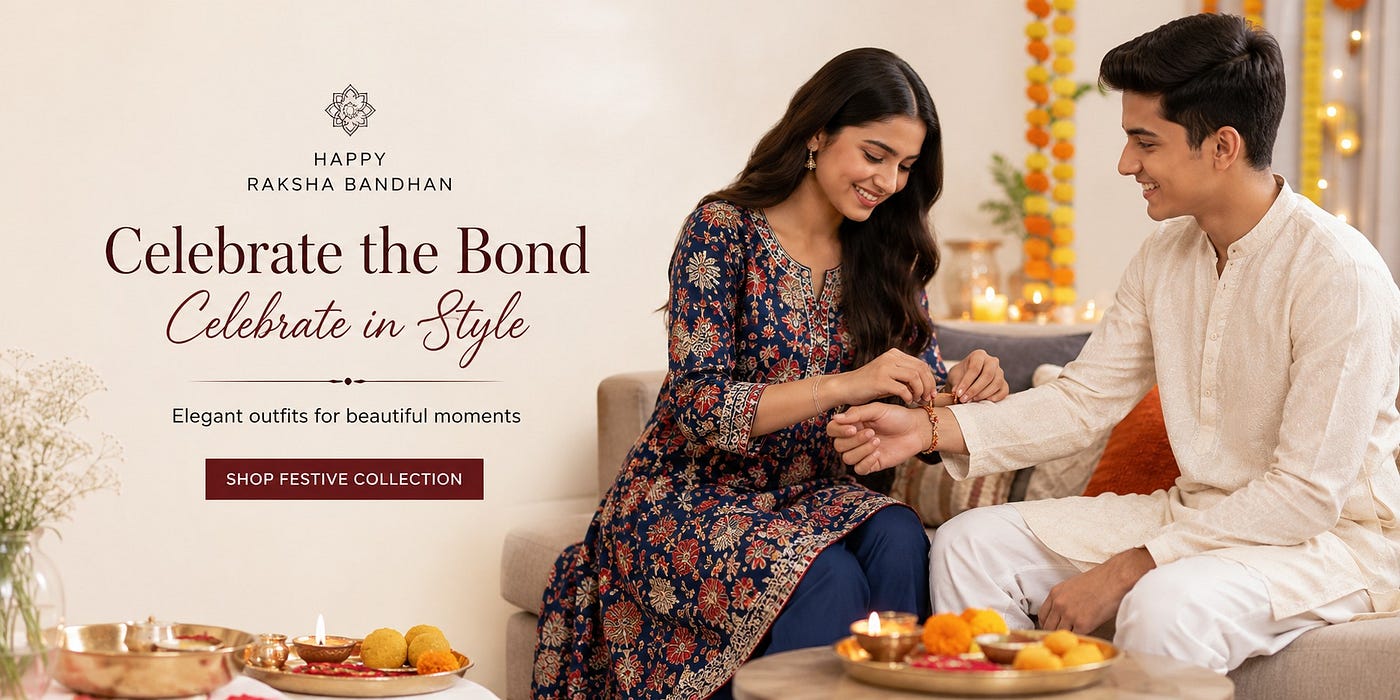 Raksha Bandhan 2026 Outfit Guide: 10 Stylish & Comfortable Ethnic Wear Ideas for Women