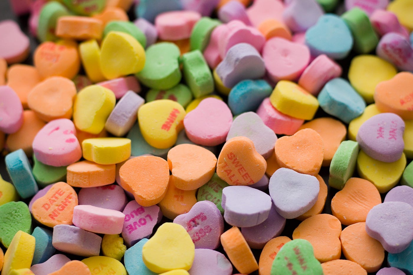 Sweethearts Candies have new sayings this year inspired by lyrics from  classic love songs