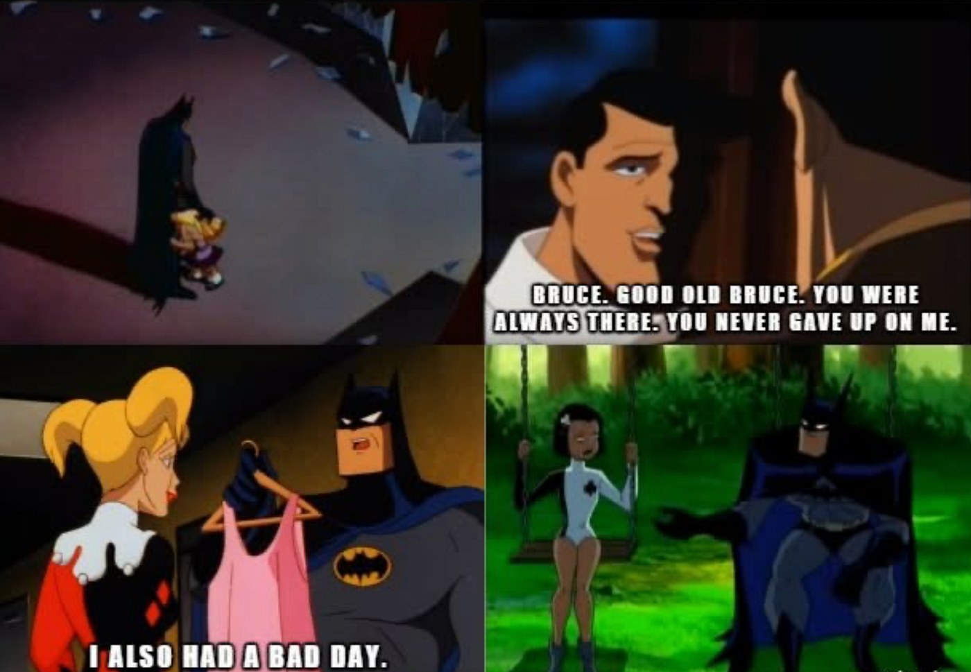 Credits: Warner Bros. Animation, DC Comics, Bruce Timm, Paul Dini