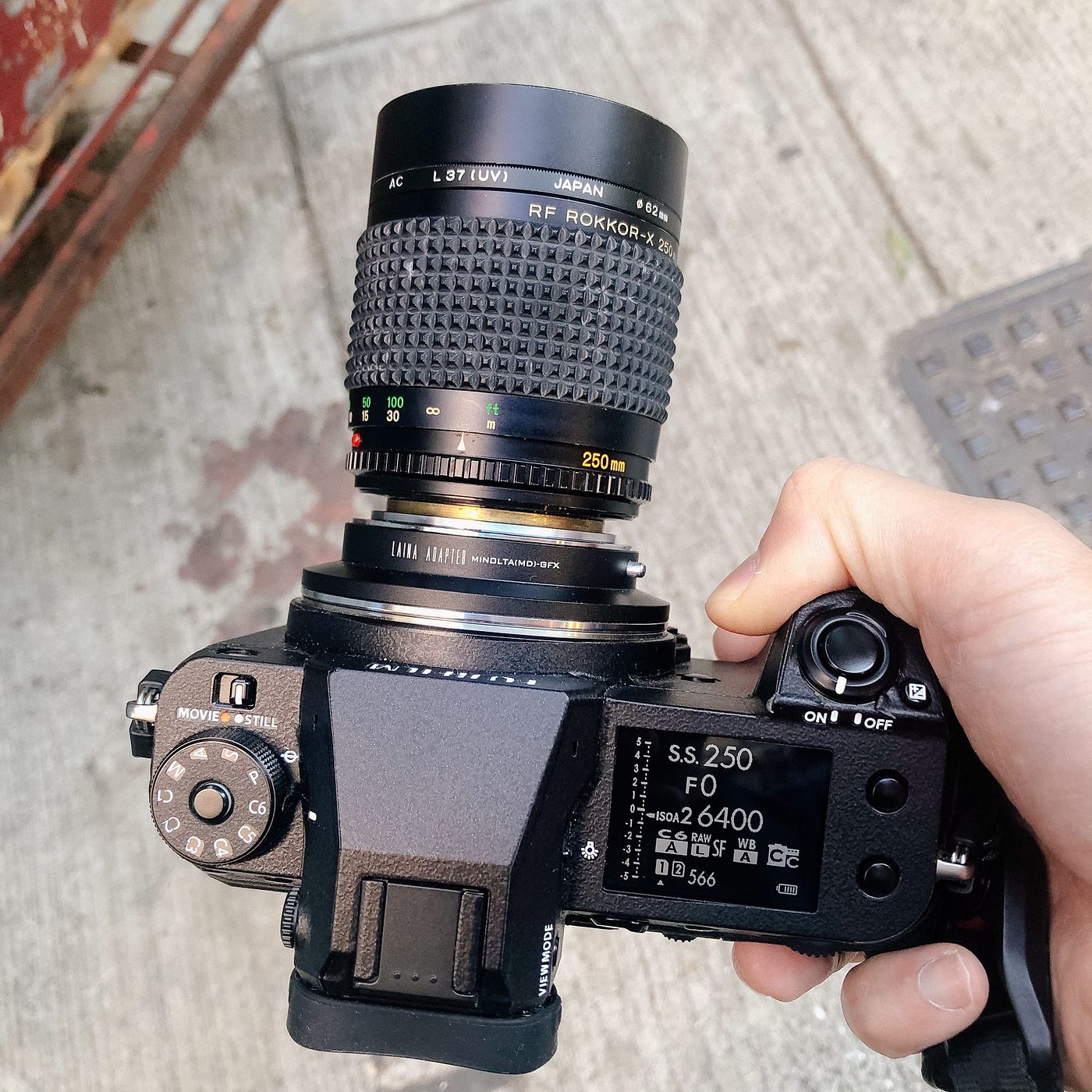 Street Photography with Minolta 250mm F5.6 + GFX 50s2 | by LI Sam