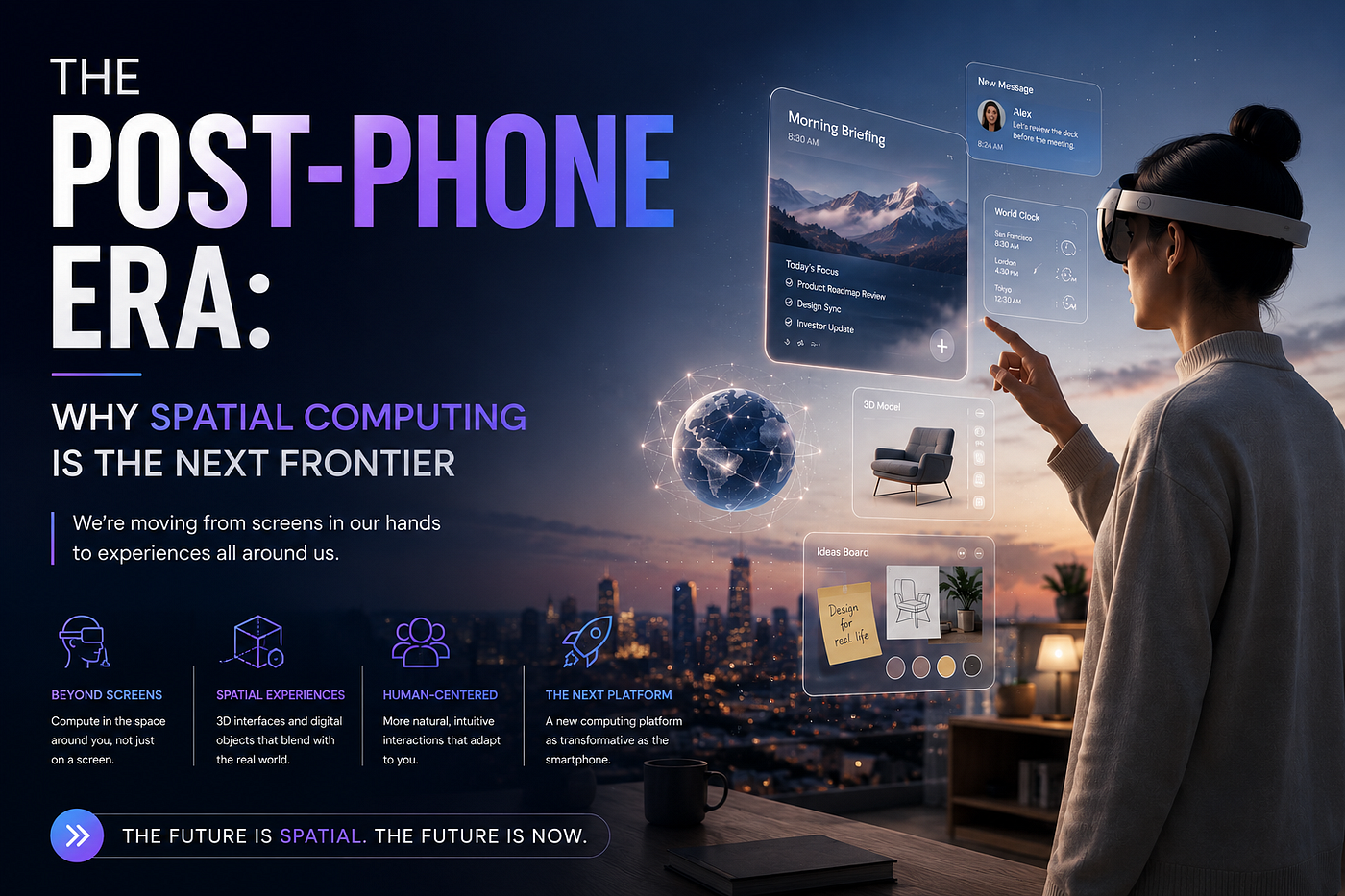 The “Post-Phone” Era Why Spatial Computing is the Next Frontier