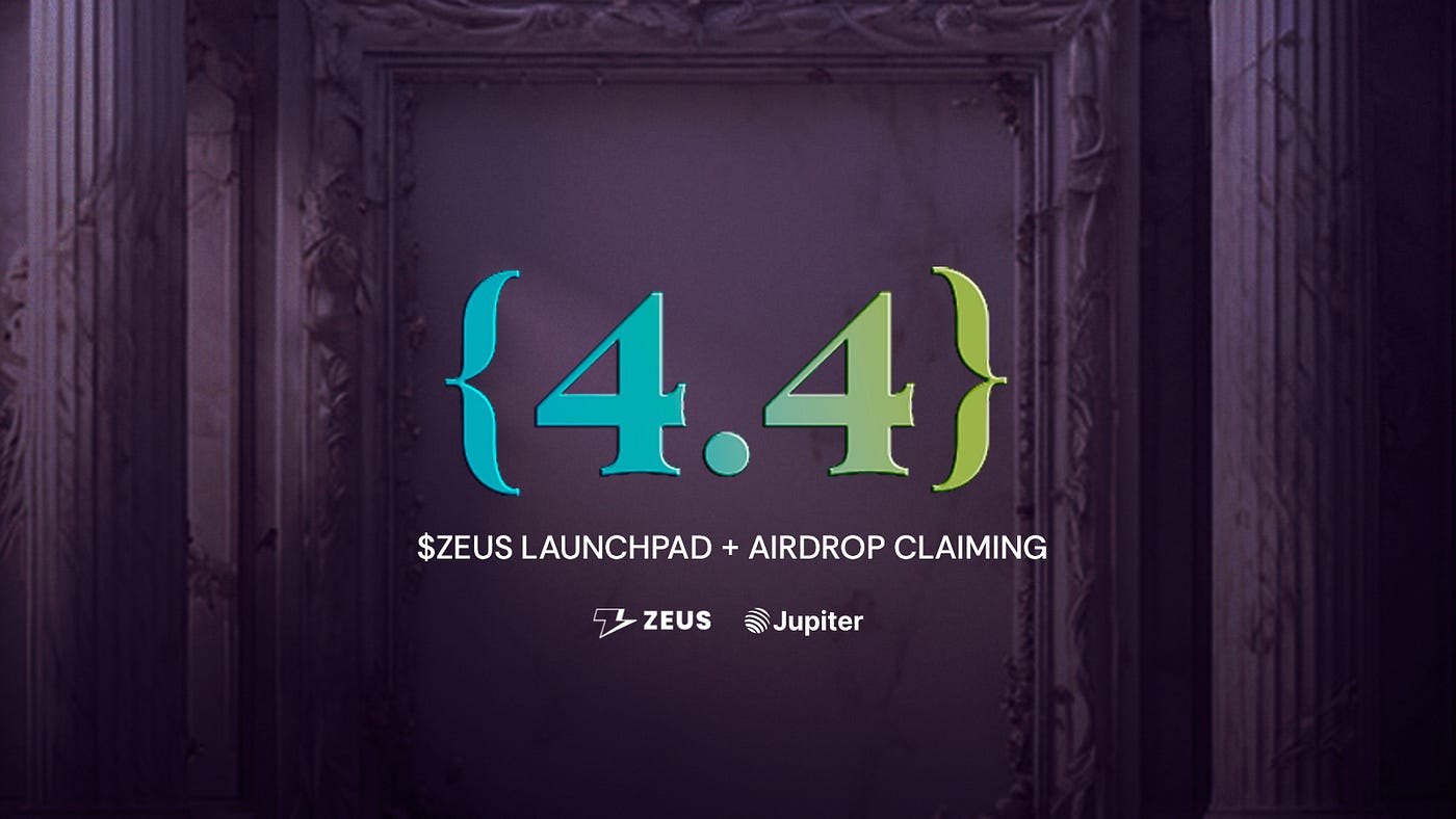 ZEUS token launch and airdrop claiming on Jupiter LFG Launchpad | by Zeus  Network (Moved to Blog) | Medium