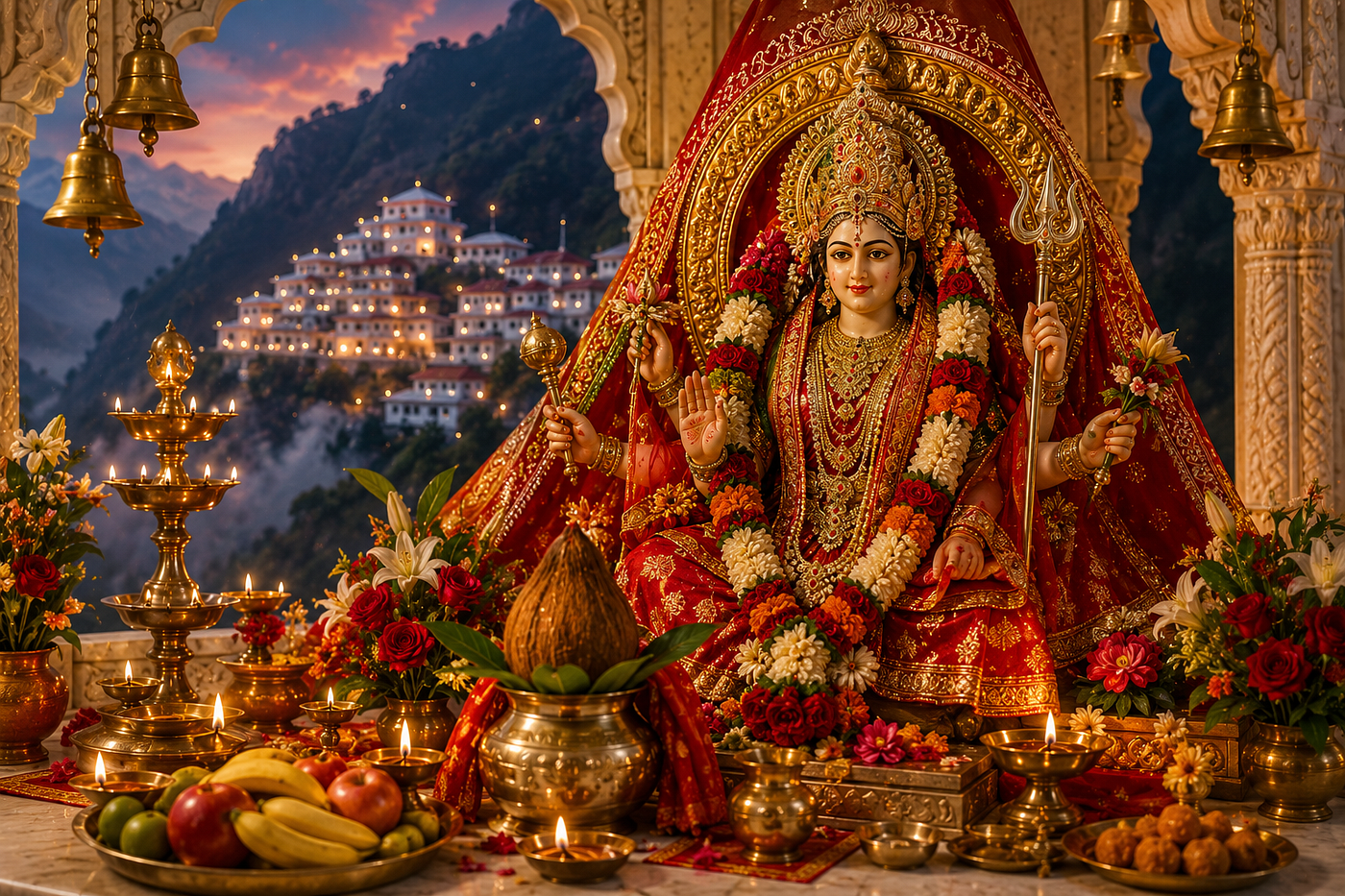 Shri Vaishno Mata Ji Pujan: Meaning, Benefits, and Spiritual Significance