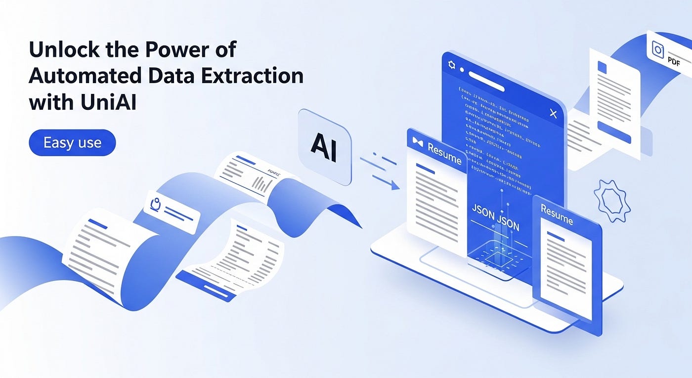 Unlock the Power of Automated Data Extraction with UniAI