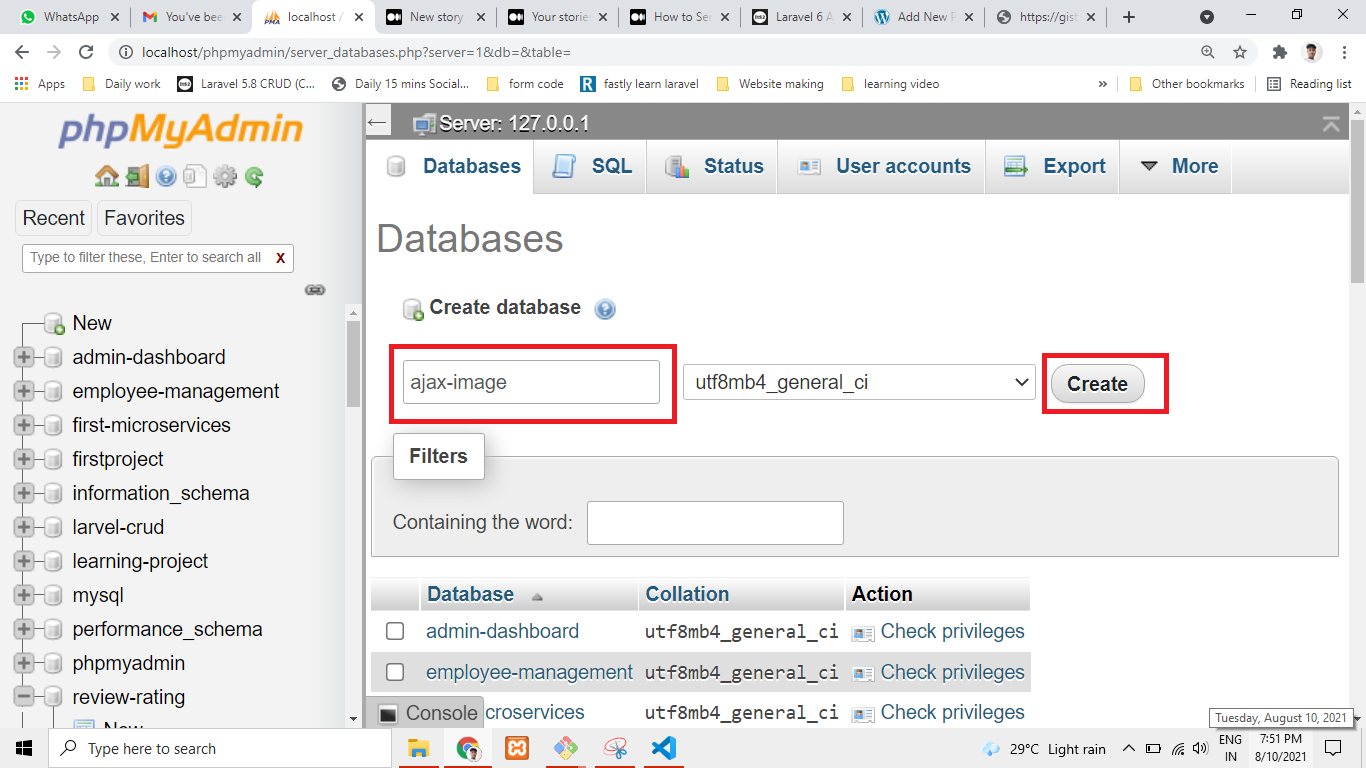 Laravel Ajax Image Upload Example. | by Amit Kumar | Medium