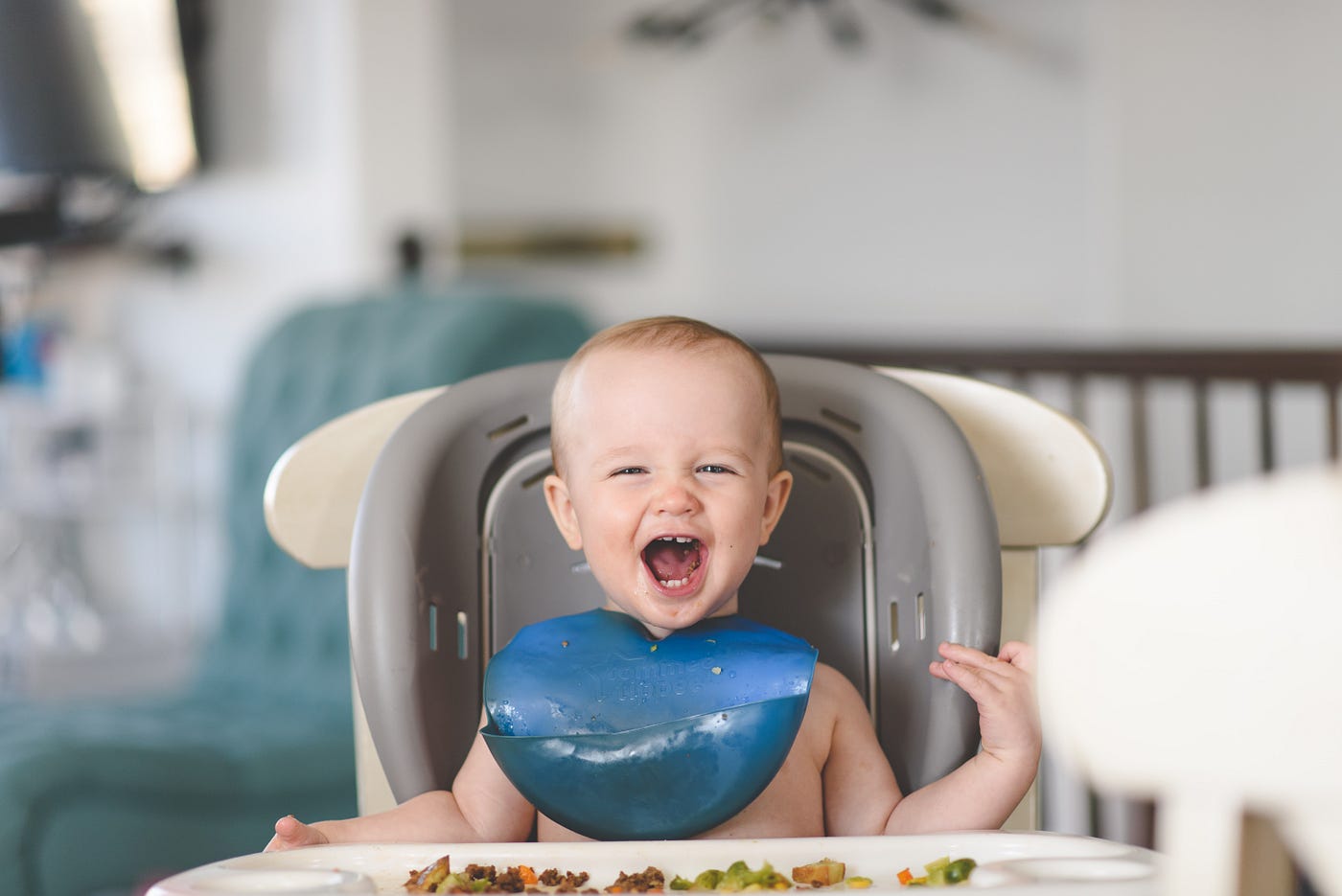 Buy OXO Tot Waterproof Silicone Roll Up Bib with Comfort-Fit