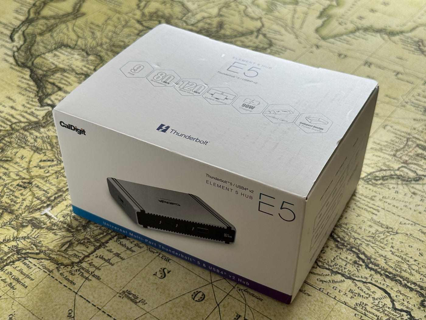 Caldigit Elements 5 Hub Review. Thunderbolt 5 expansion in a dock