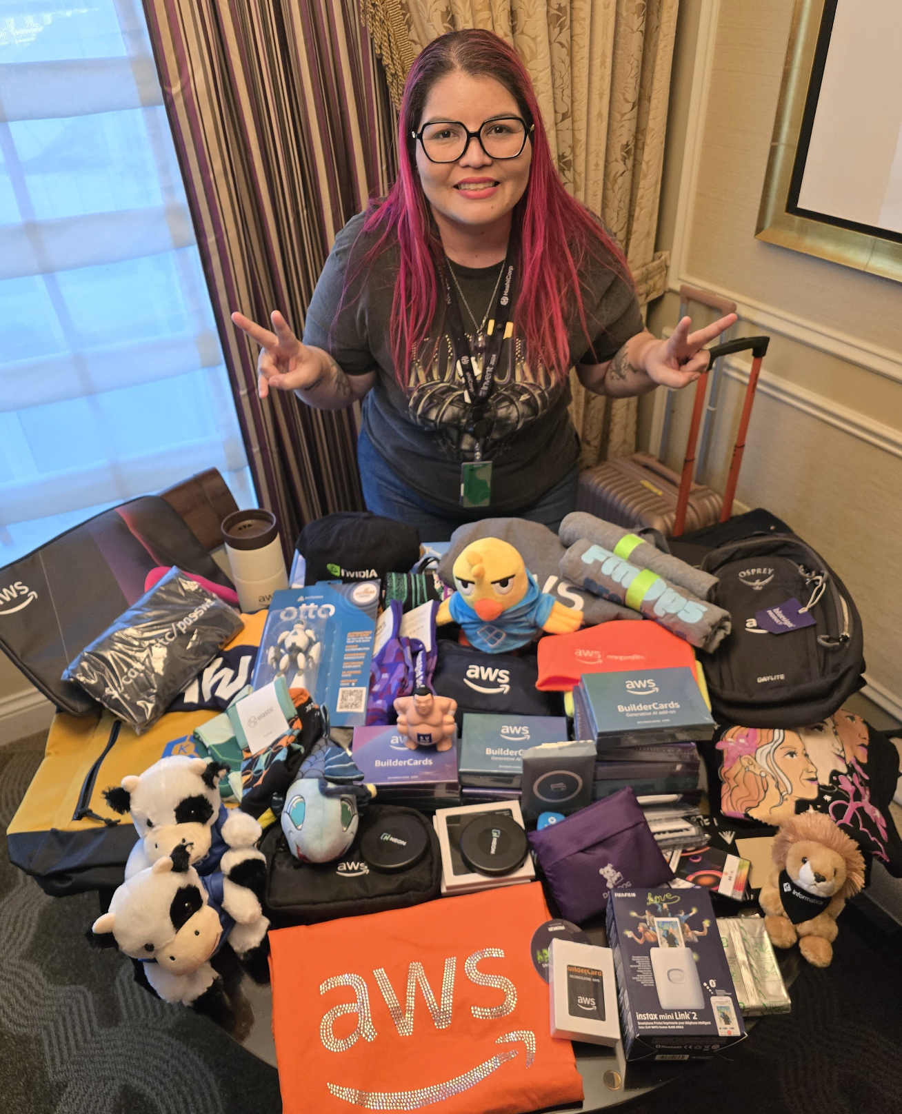 AWS re:Invent 2024 Swag Review. A little plushy! | by Nick