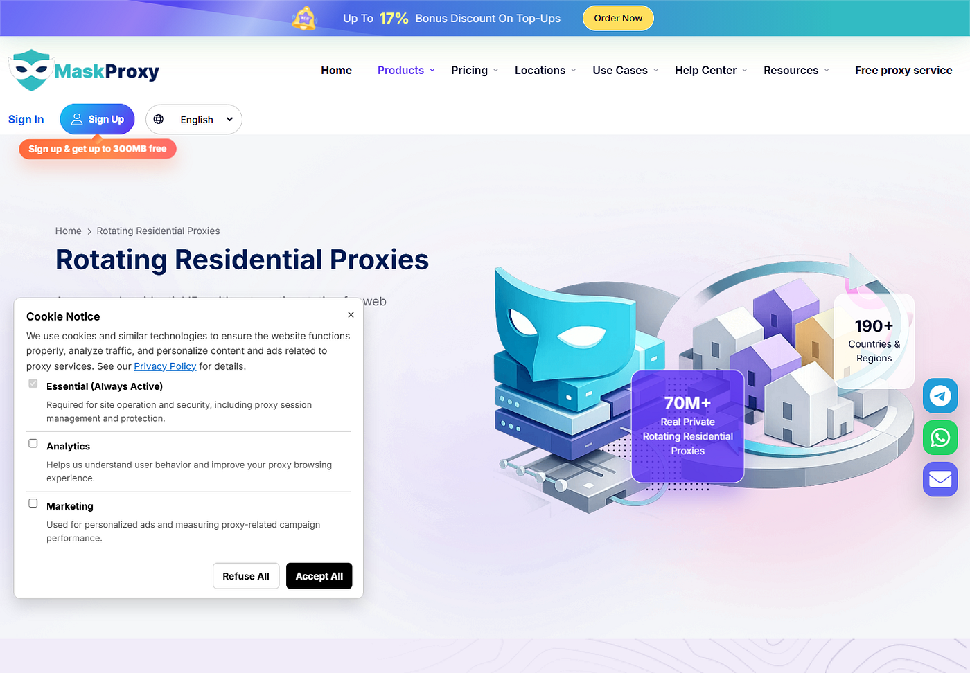 rotating residential proxies