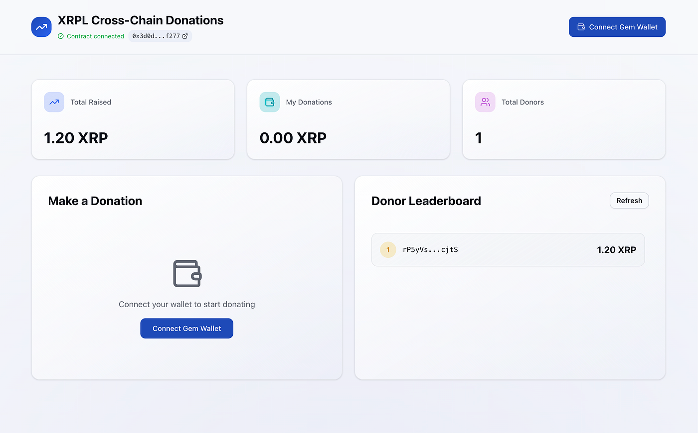 Axelar: Cross chain DApp 만들어보기 — Cross chain Donation app(Frontend)