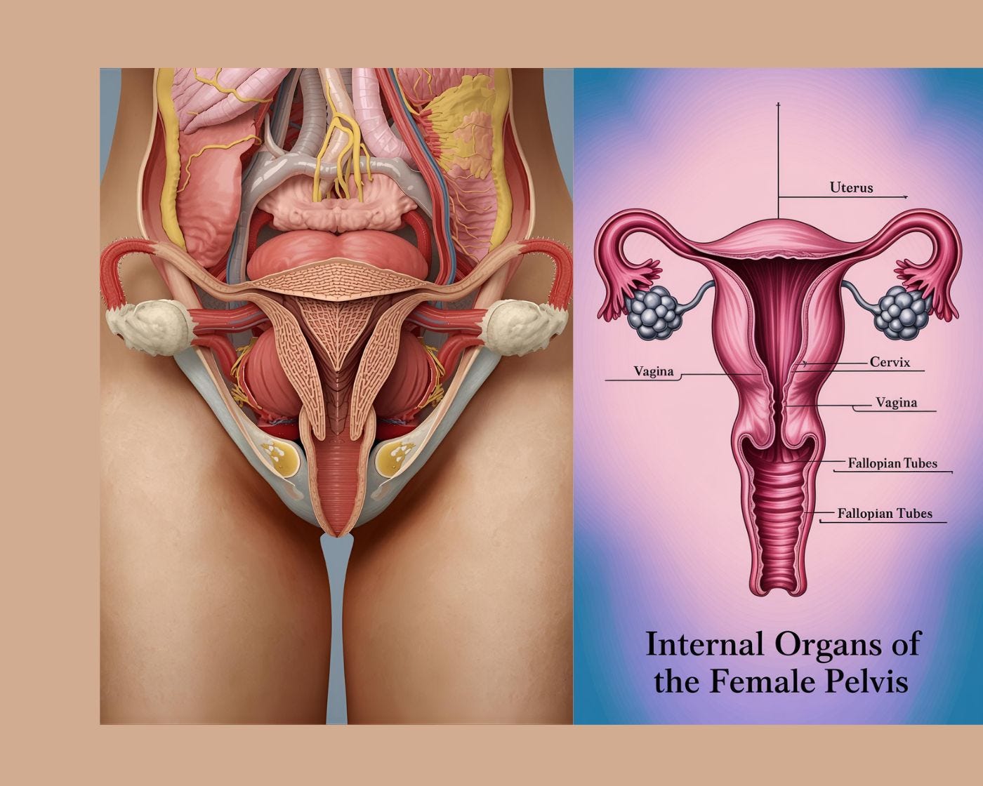 🌸 Female Reproductive System — Made Simple
The female reproductive system is an amazing part of…