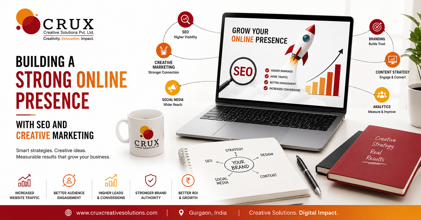 Building a Strong Online Presence with SEO and Creative Marketing