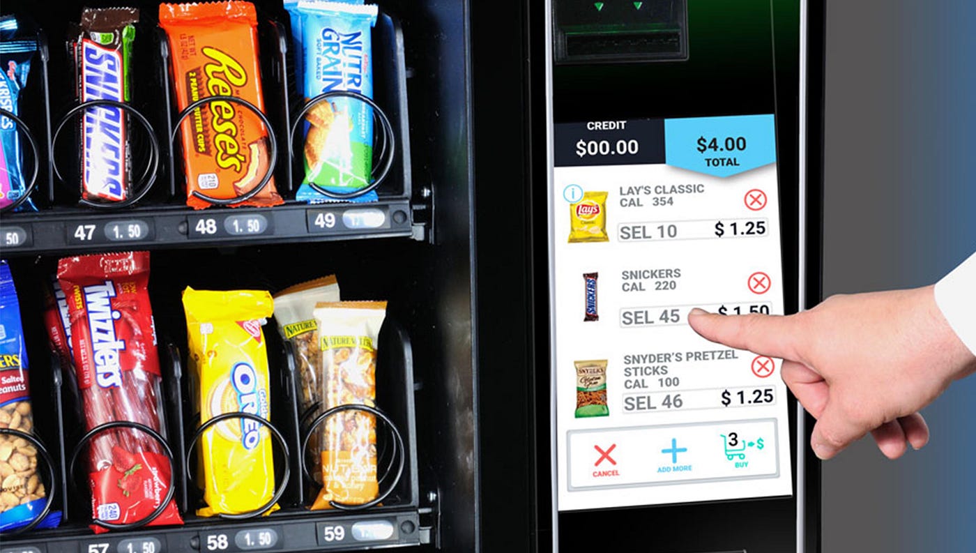 Snack Vending Machines  Automatic Vending Specialists