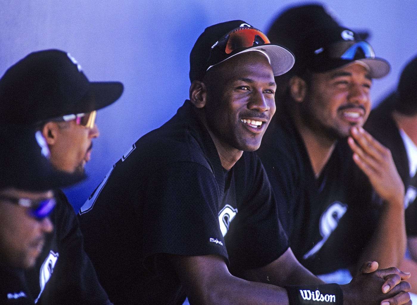 Michael Jordan, the Chicago White Sox Right Fielder, by Chicago White Sox