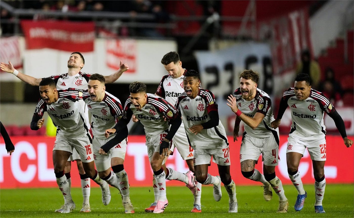 Estudiantes hizo un gran partido pero quedó afuera de la Libertadores contra Flamengo