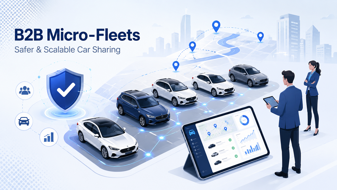 How B2B Micro-Fleets Make Turo-Like Car Sharing Safer and More Scalable