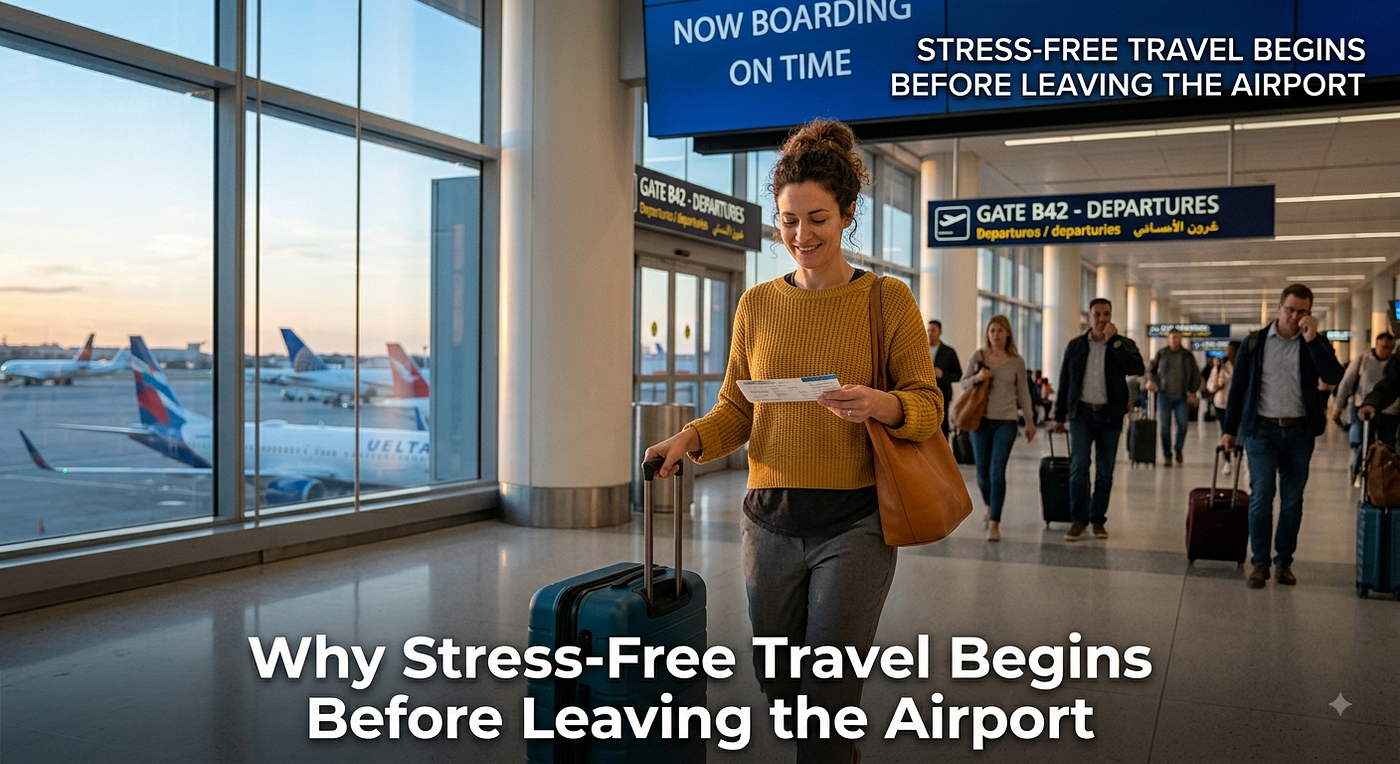 Why Stress-Free Travel Begins Before Leaving the Airport