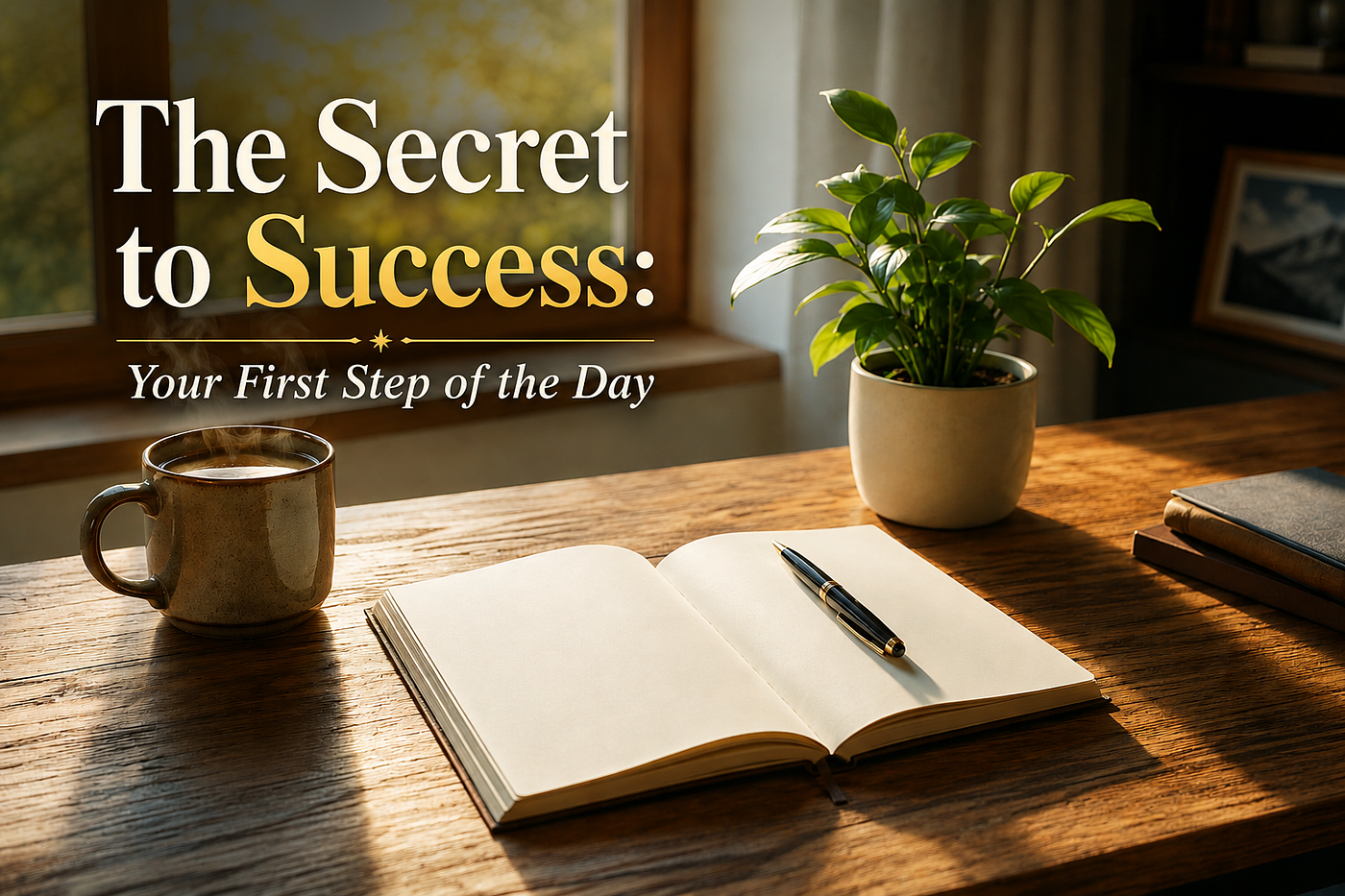 ​The Secret to Success: Your First Step of the Day