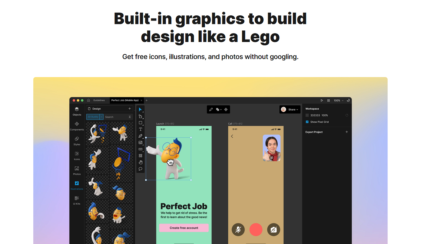 Icons8 Lunacy Free Graphic Design Software With Builtin 11 Best Free