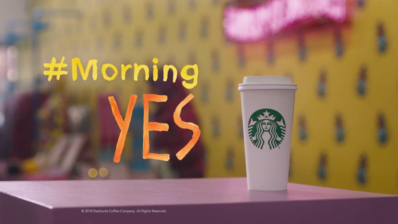 starbucks ad